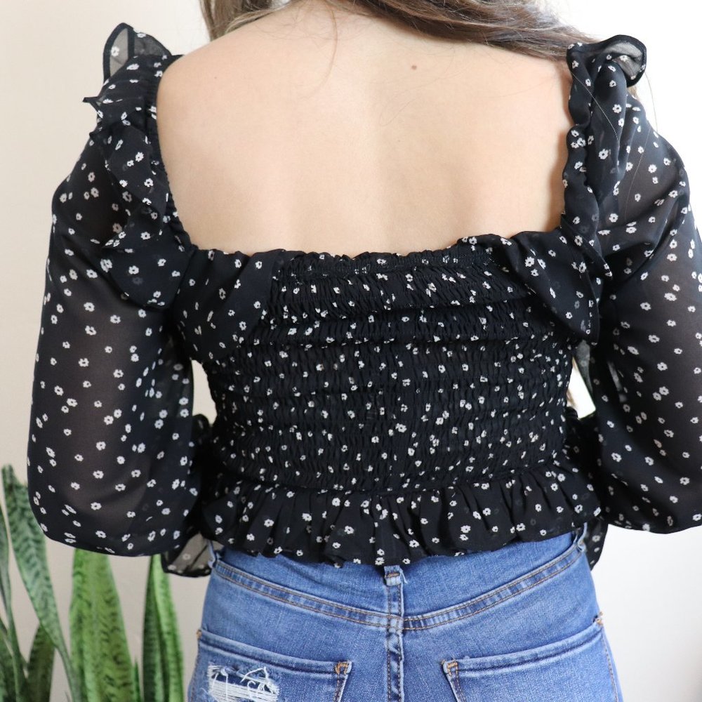 Smocked Ruffle Top - Picture 5 of 6